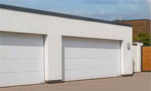 automatic sectional garage door